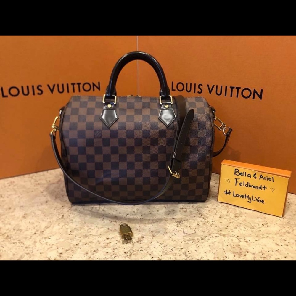 Authentic Louis Vuitton speedy 30 bandouliere